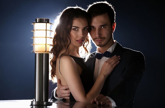 Luxury couple in Austria