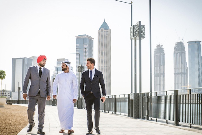 Professional men in Al Ain
