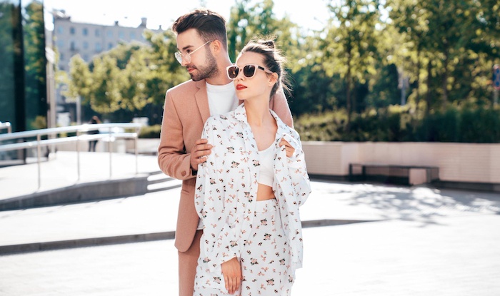 Luxury couple in Riga