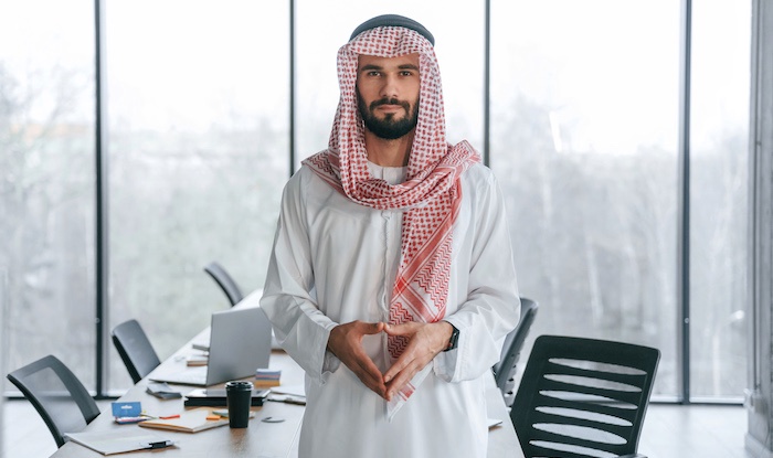 Professional man in Dubai