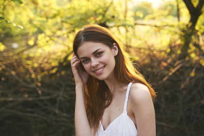 Femme belle et riche