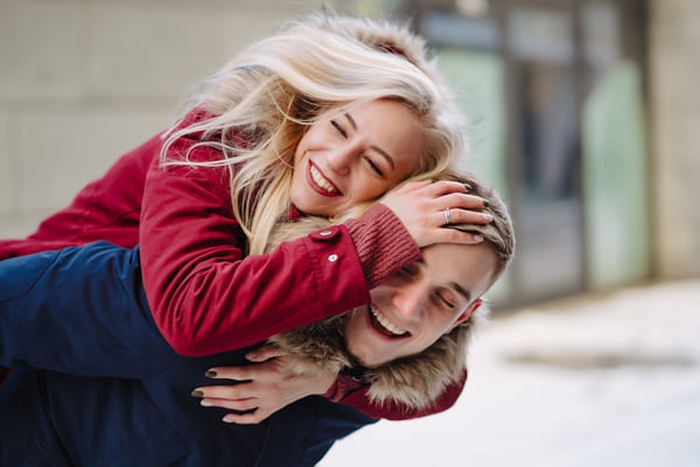 happy couple