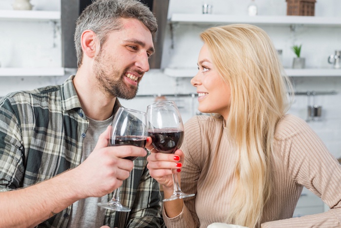 Luxury couple in Lakeville