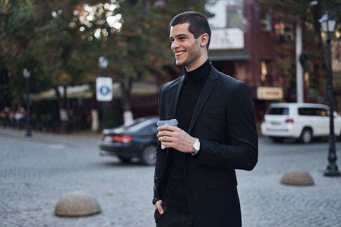 smiling young man