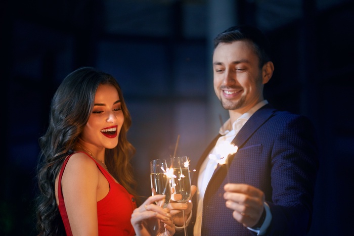 happy couple