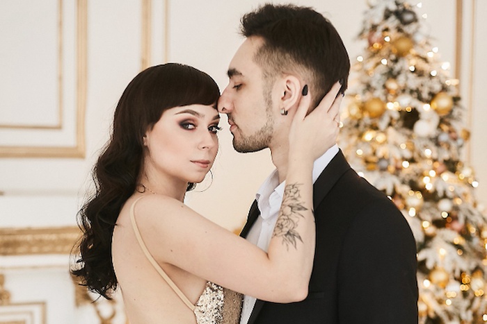 Luxury couple in Apulia