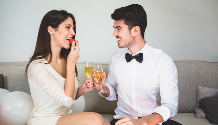 Luxury couple in Sicily