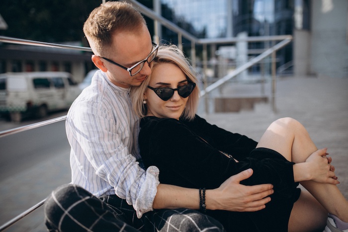 Luxury couple in Athens