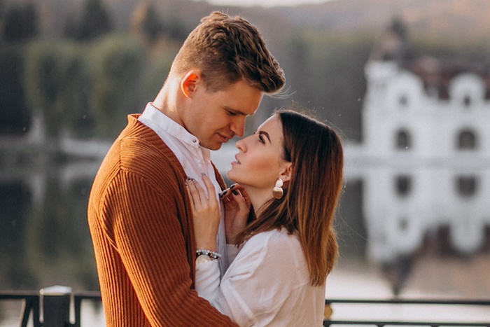Luxury couple in Saratoga Springs