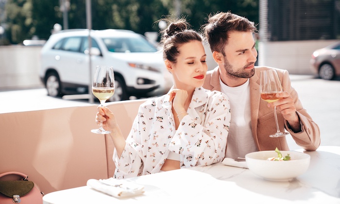 Luxury couple in Toulouse