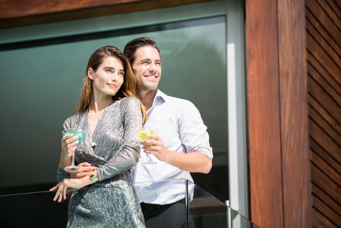 Rich couple