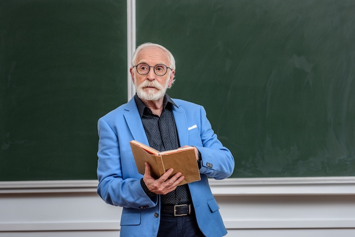 educated man