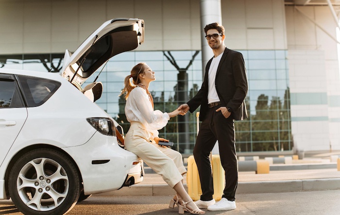 Luxury couple in Aachen