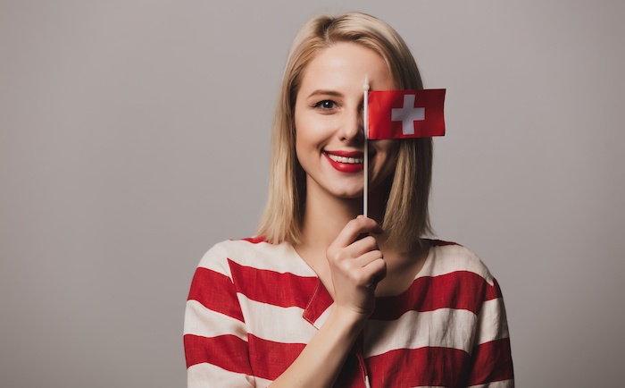 Single-Frau in der Schweiz