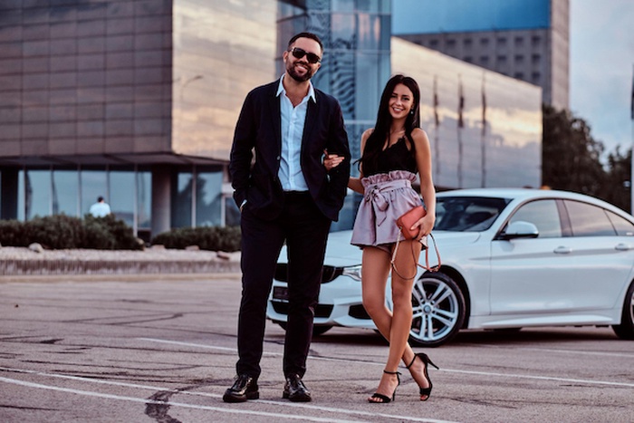 Luxury couple in Carson
