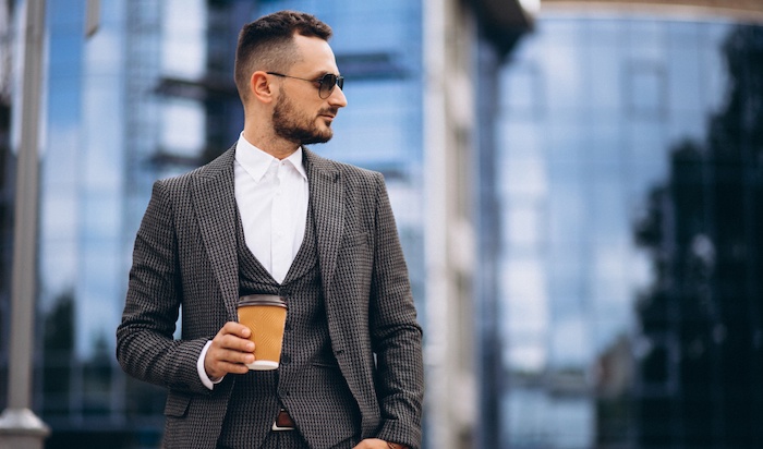Professional man in Lisbon