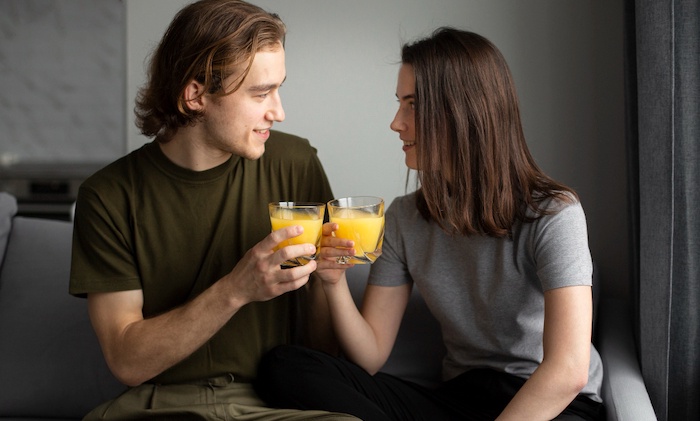 Sober couple
