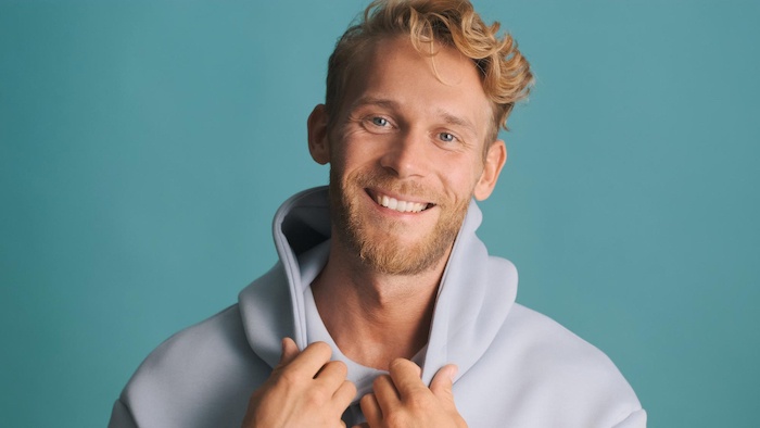 Blonde man