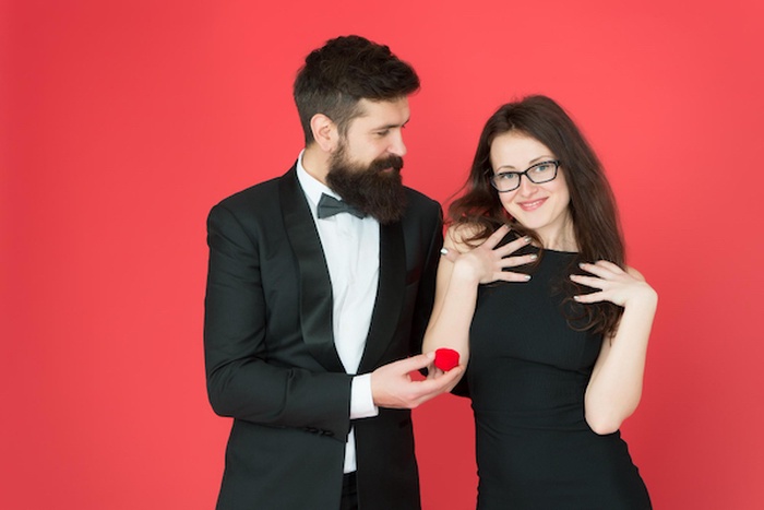 Luxury couple in Hungary