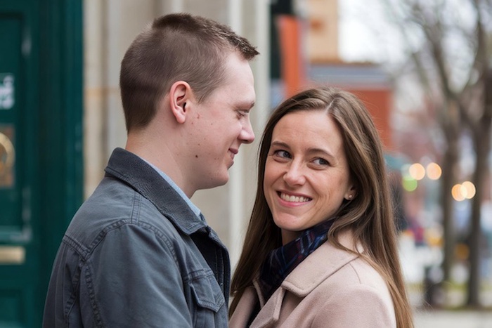 Luxury couple in Potomac