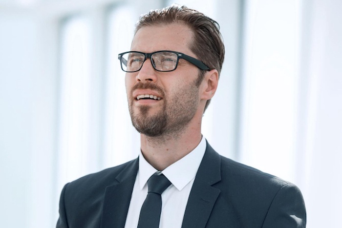 Professional man in Hollywood