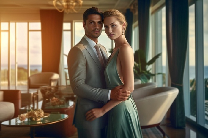 Couple, dear, love, sweet, date, relationship, connection, mature, rich, good, man, woman