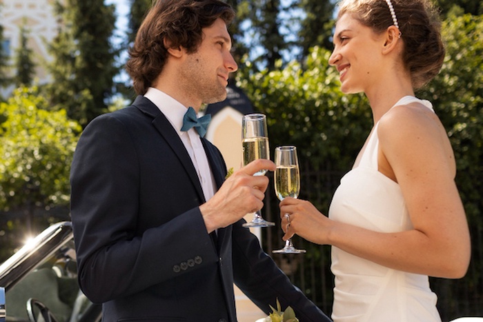 Luxury couple in Chesterfield