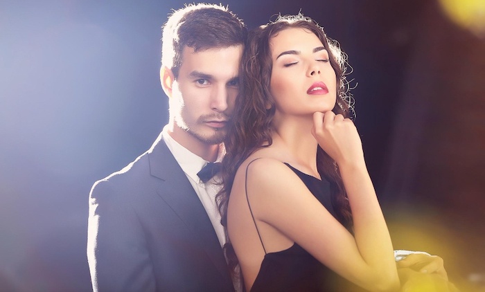 Luxury couple in Helsinki