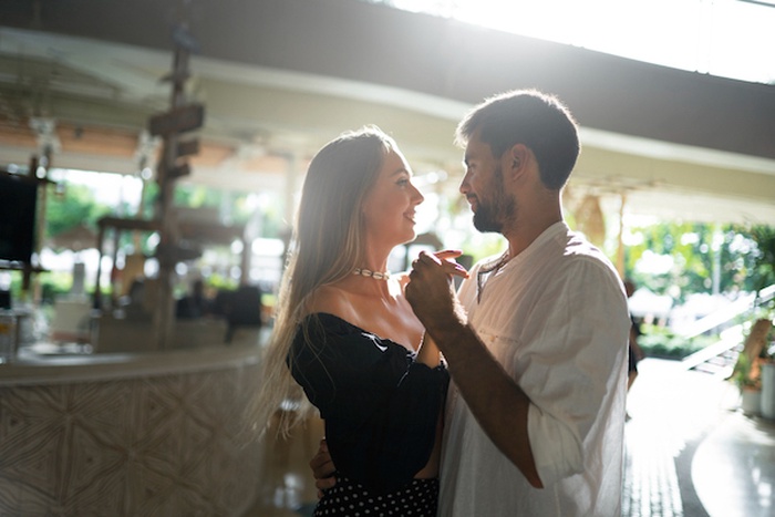 Luxury couple in Brentwood
