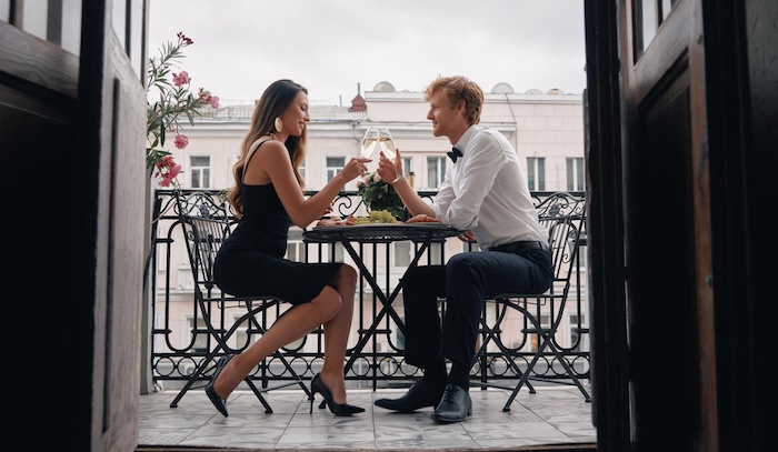 Luxury couple in The Hague