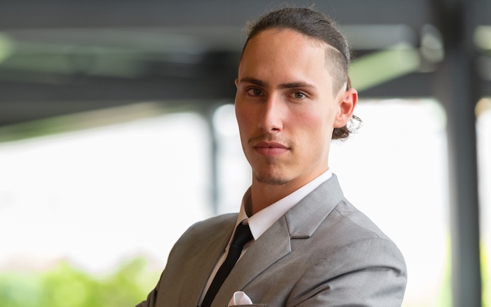 Professional man in Manhattan