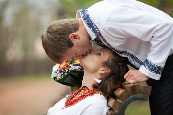 Ukrainian couple