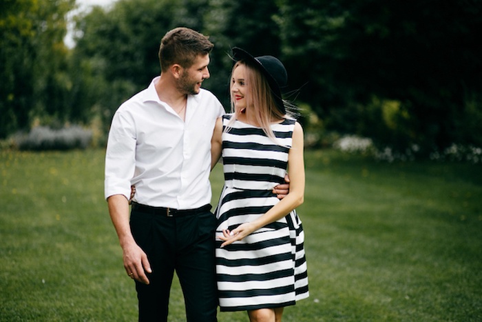 Luxury couple in Schaumburg