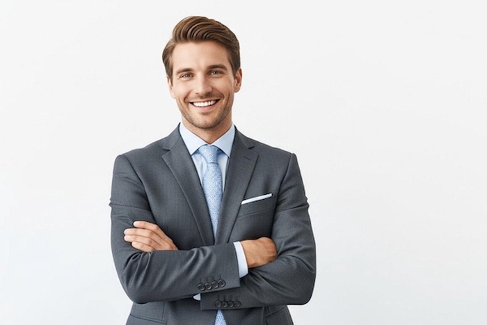 Professional man in Australia