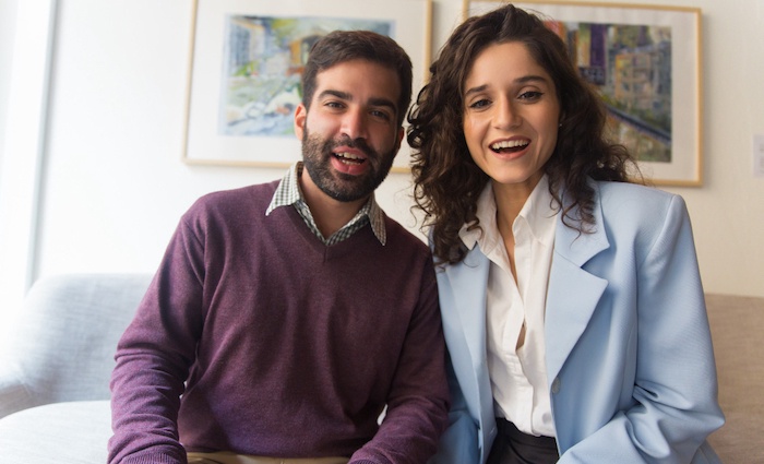 Arab man & Latina woman