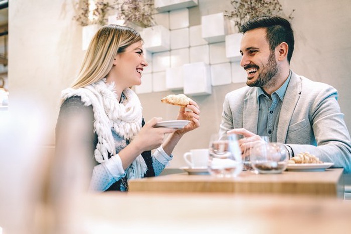 Affluent couple enjoying a quiet date in Metairie, Louisiana