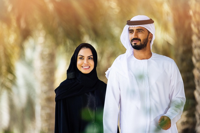 arabian couple