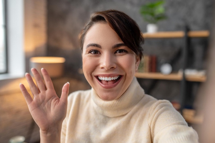chat with woman