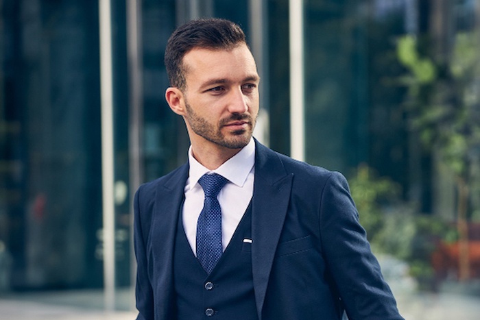 Rich man in Tirana