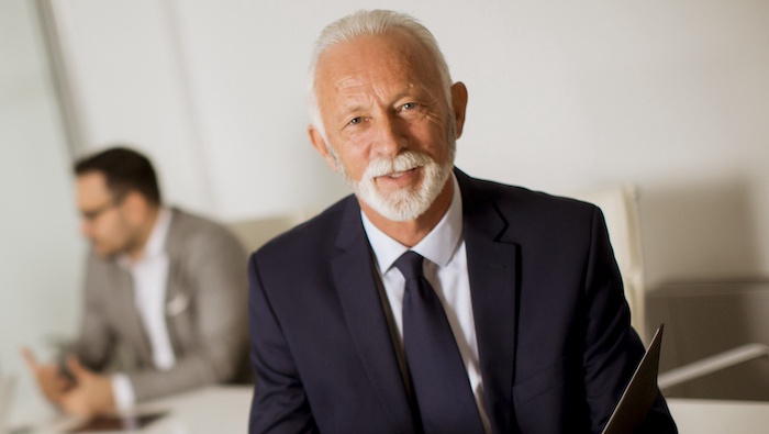 wealthy older man