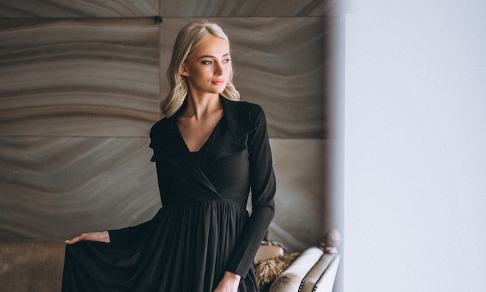 Rich woman in Vancouver