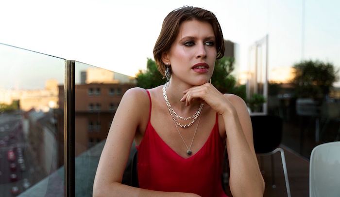 Rich woman in Catalonia