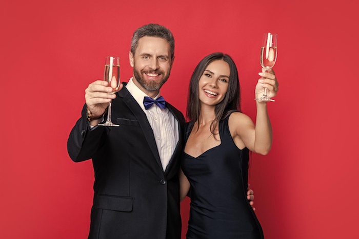Luxury couple in New Rochelle