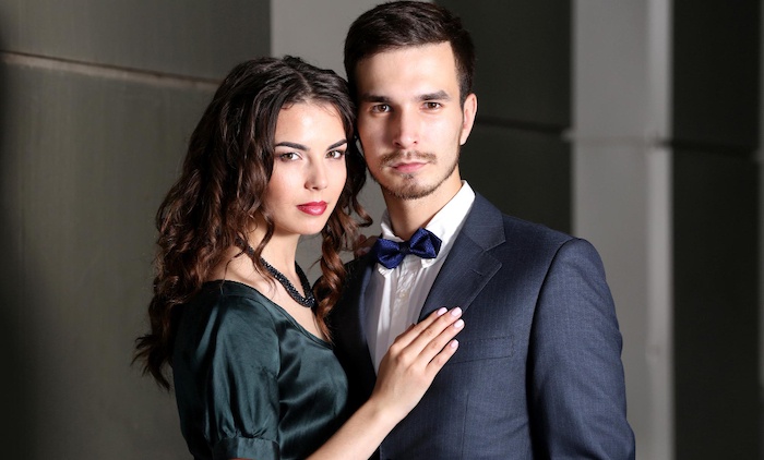 Luxury couple in Copenhagen