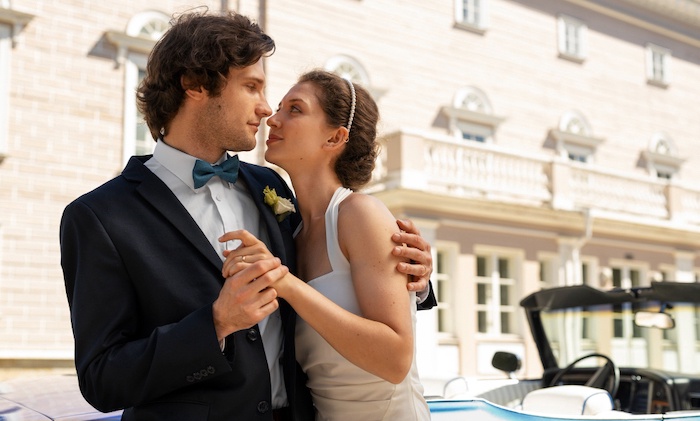 Luxury couple in Latium