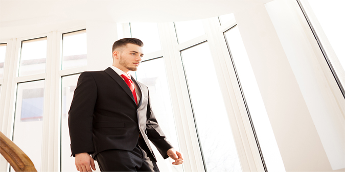 young business man