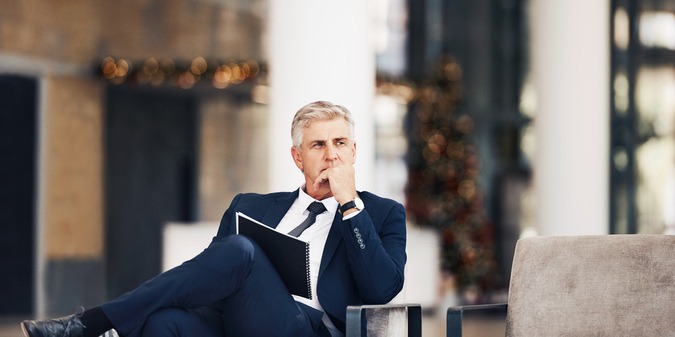 rich man thinking