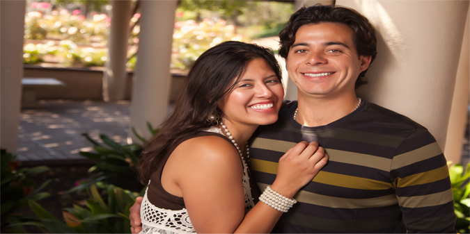 hispanic couple