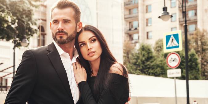 rich couple