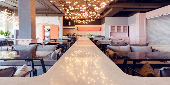 luxury restaurant